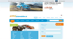 Desktop Screenshot of prehlad-automobilov.sk